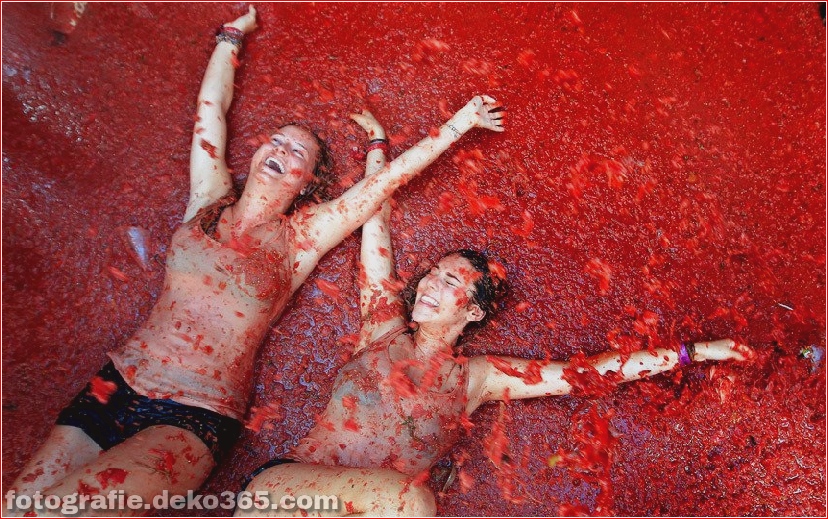 70. jährlicher Kampf mit Tomaten, in Fotografie (16)