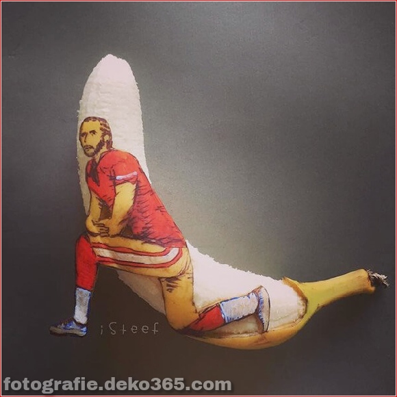 Wunderschöne Bananenschnitzkunst (3)