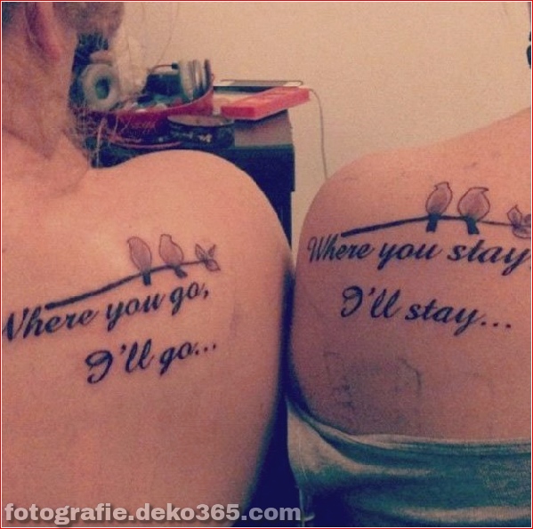 Romantische Paare Tattoo Designs (19)