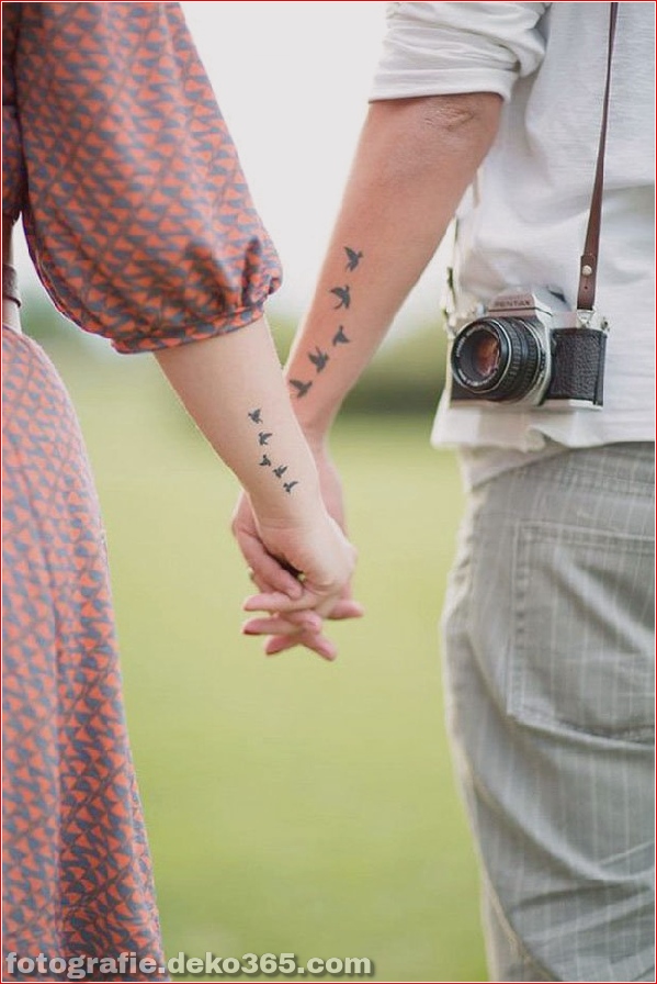 Romantische Paare Tattoo Designs (33)