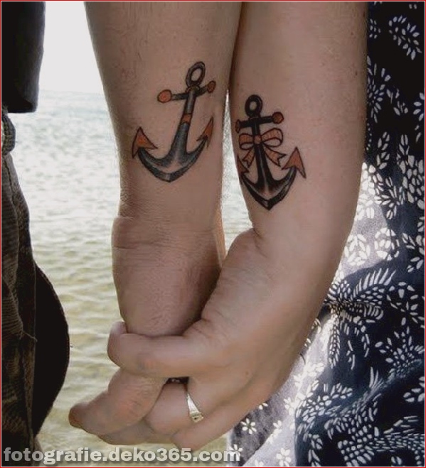 Romantische Paare Tattoo Designs (34)