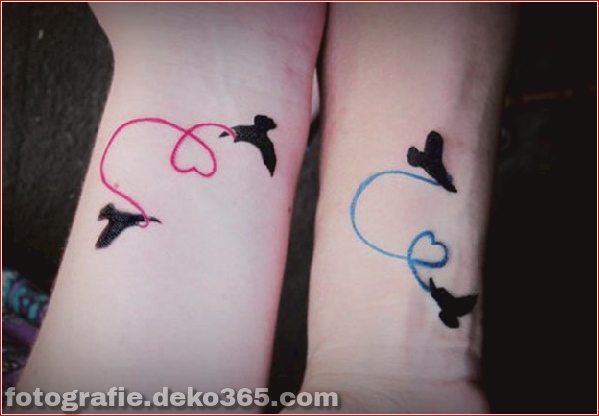 Romantische Paare Tattoo Designs (45)