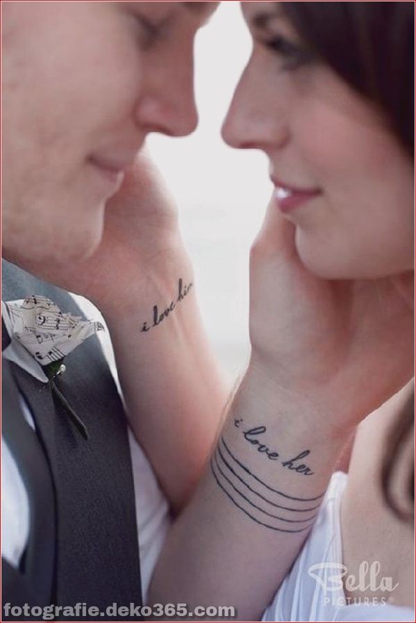 Romantische Paare Tattoo Designs (53)